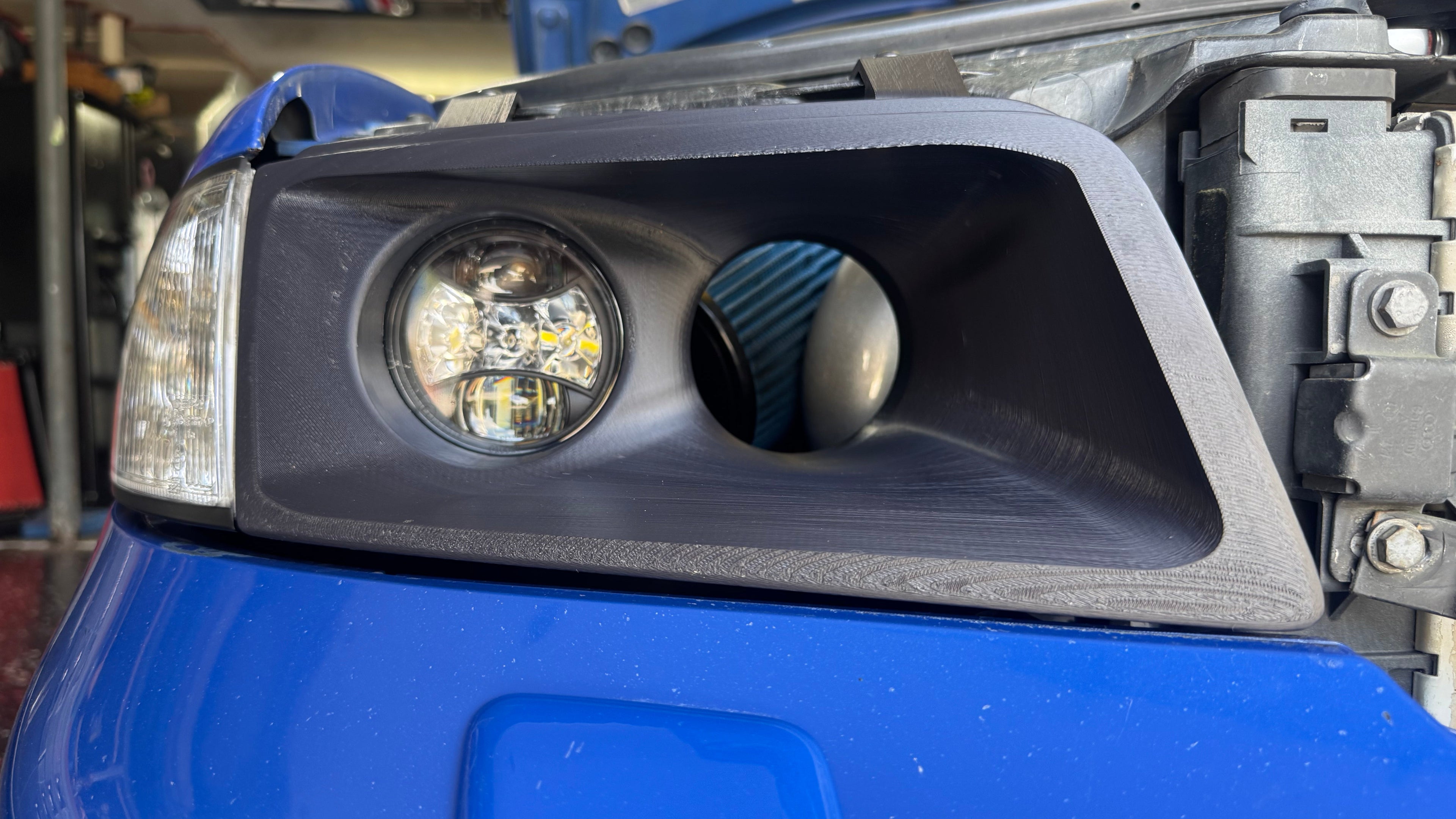 B5 Headlight Duct Cover
