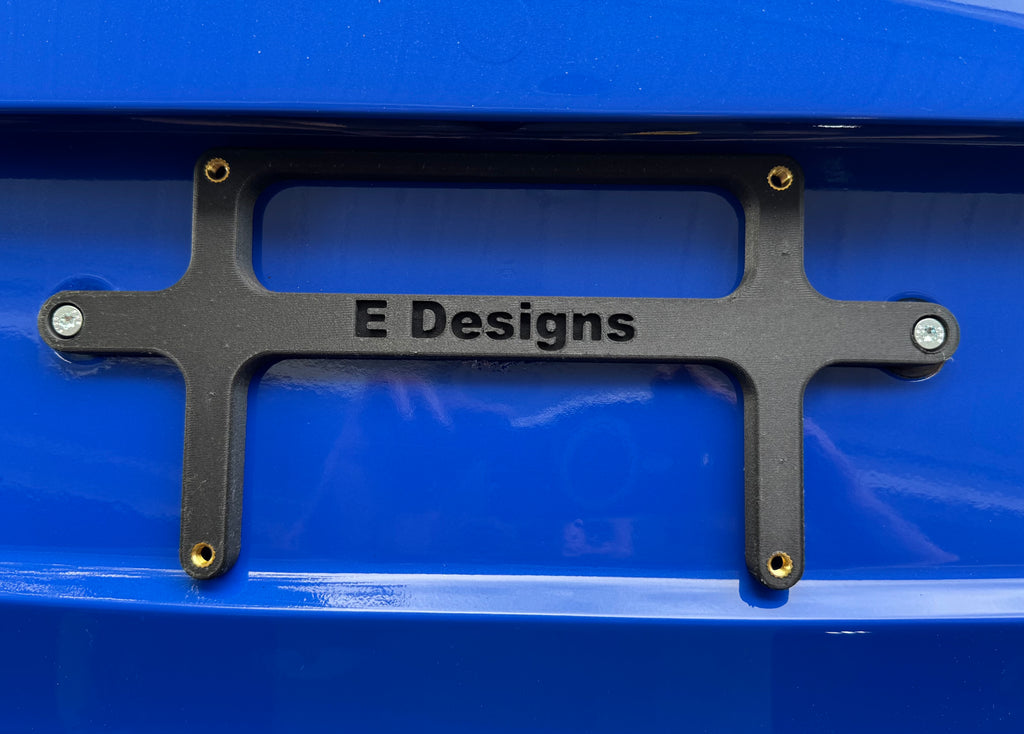 B5 S4 Facelift Trunk Rear License Plate Holder