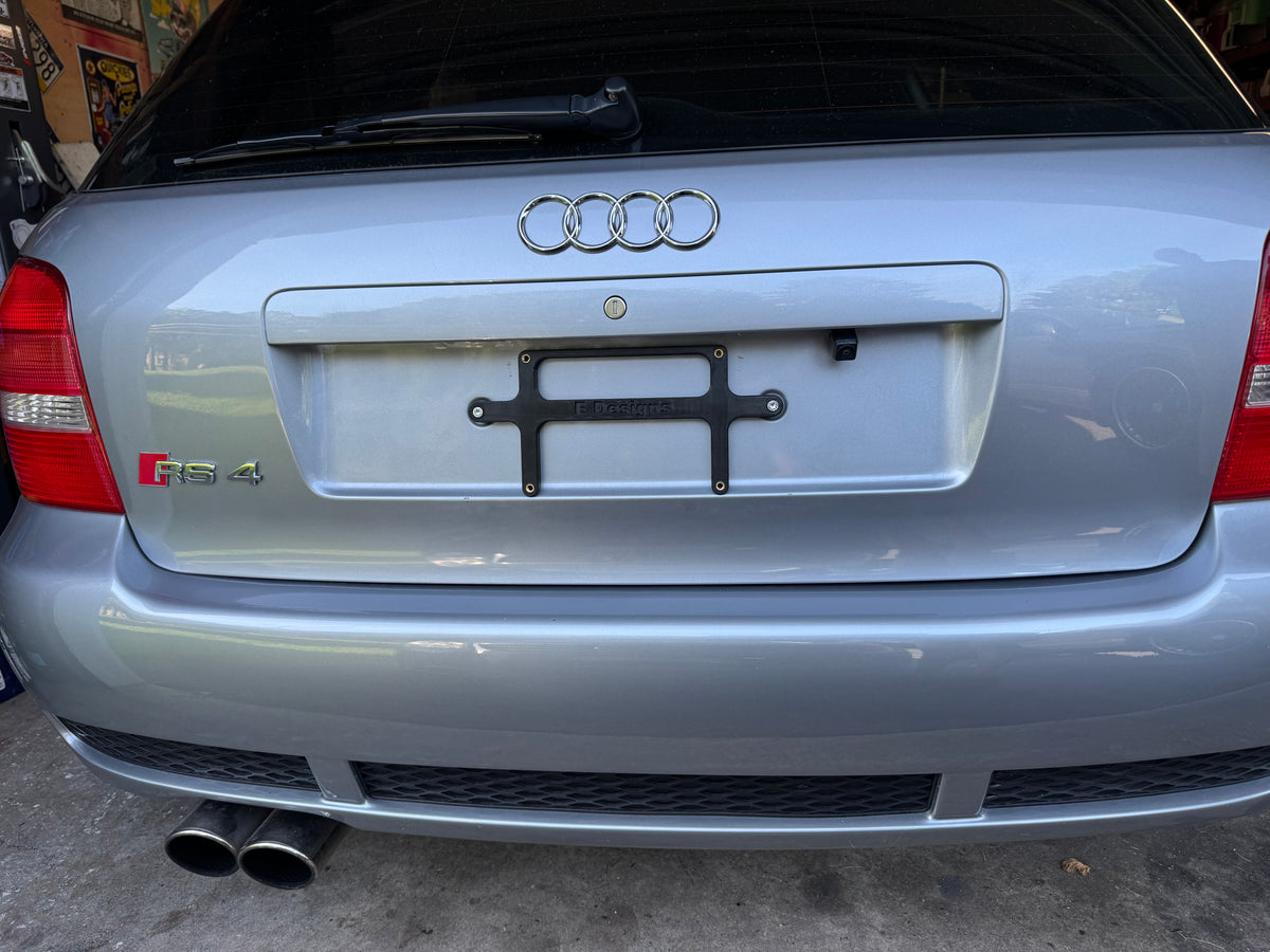B5 RS4 Rear License Plate Holder